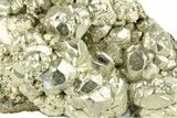 Gleaming Dodecahedral Pyrite Cluster - Peru #256112-1